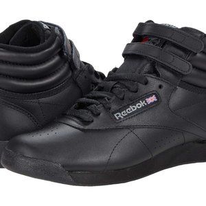Brand new Reebok Freestyle Hi 5411 LTD Women Casual Shoe Brand new BLACK
